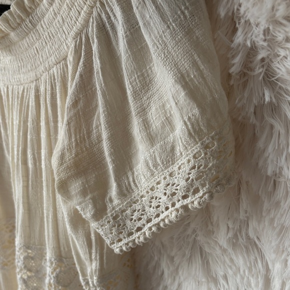 American Eagle Outfitters Cream Lace Mini Dress - Picture 5 of 9